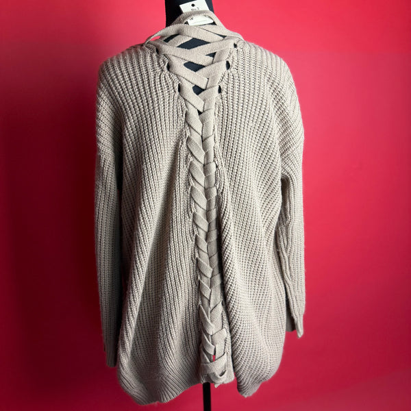 Dark Beige Cardigan (XL)