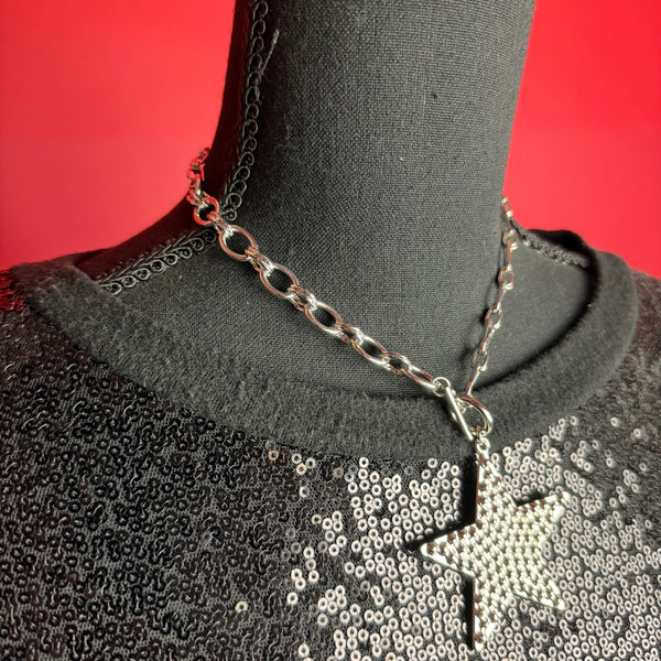 Noir Sequin Top (XL)