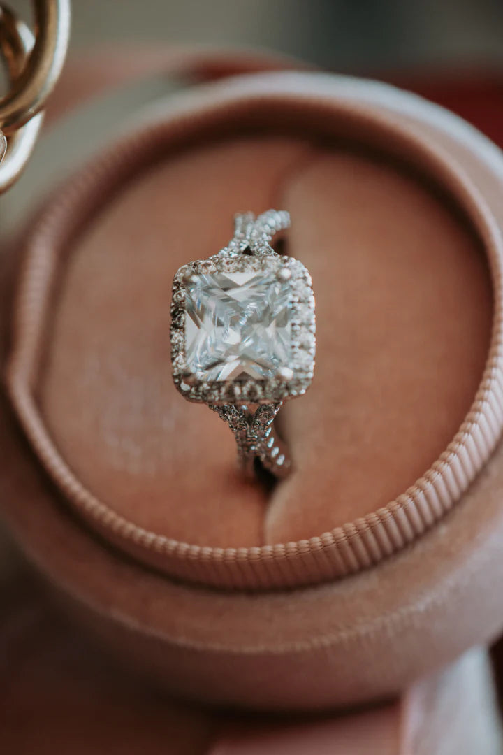 The Perla Princess Cut Ring