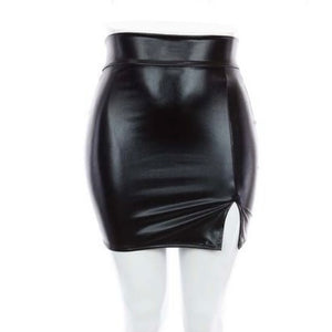 Leather Skirt (Plus)